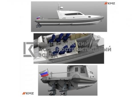Быстрохожный катер специального назначения RX-1170