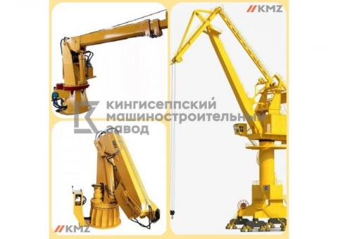 Судовые электрогидравлические краны с сертификацией РКО (РРР) или РС